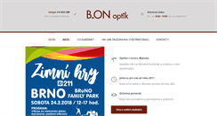 Desktop Screenshot of bonoptik.cz